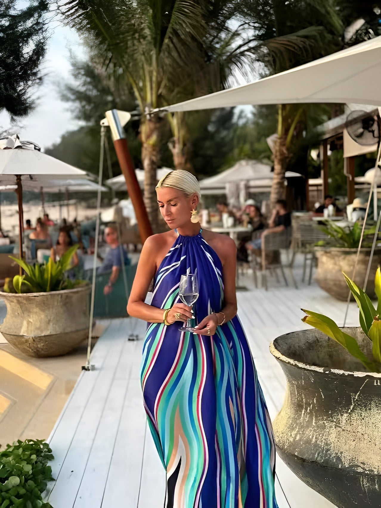 Isabelle™ | Robe longue élégante à dos nu