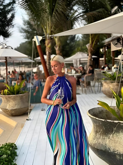 Isabelle™ | Robe longue élégante à dos nu
