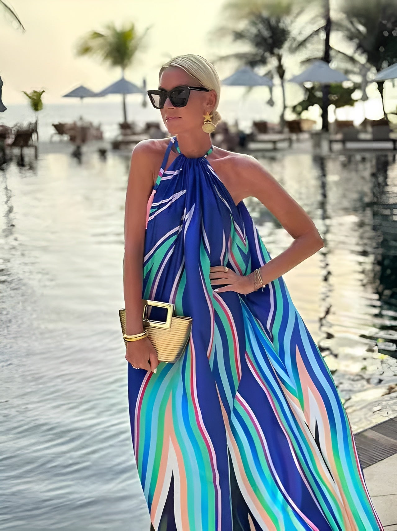 Isabelle™ | Robe longue élégante à dos nu