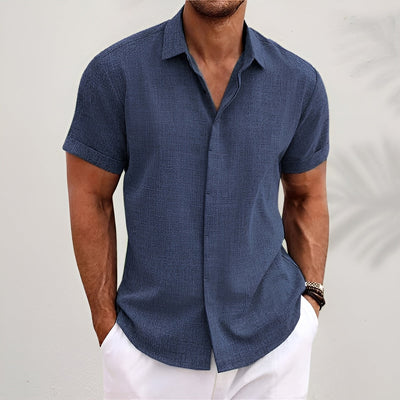 Gabriel™ | Chemise boutonnée classique en lin