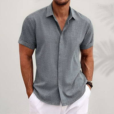 Gabriel™ | Chemise boutonnée classique en lin