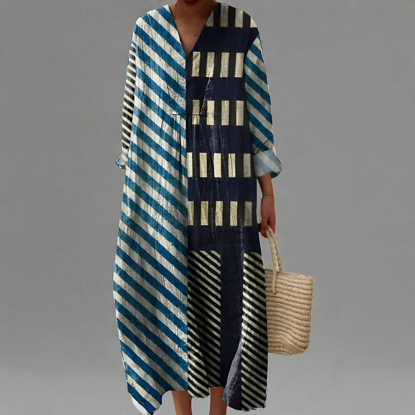Lita™ | Élégante Robe Géométrique