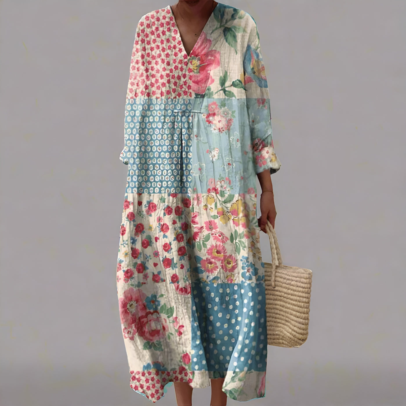 Eugénie™ | Élégante Robe Géométrique