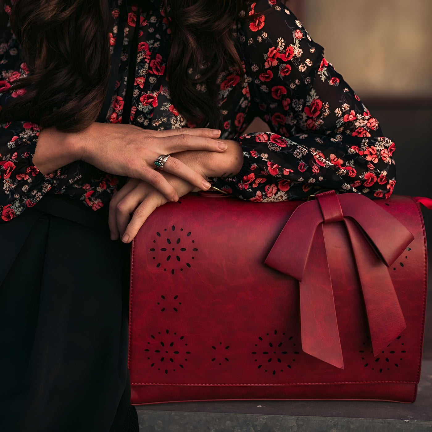 Brigitte™ | Sac à dos bandoulière avec nœuds