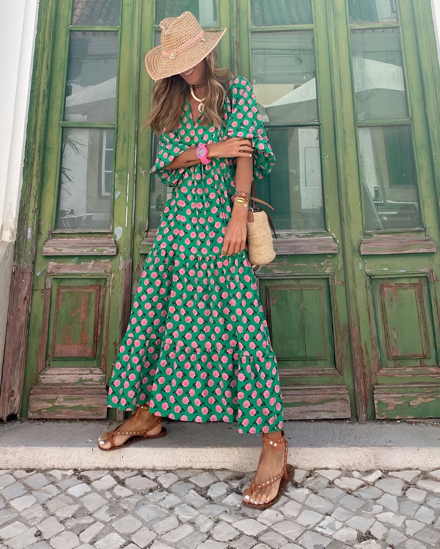 Virginie | Robe longue élégante
