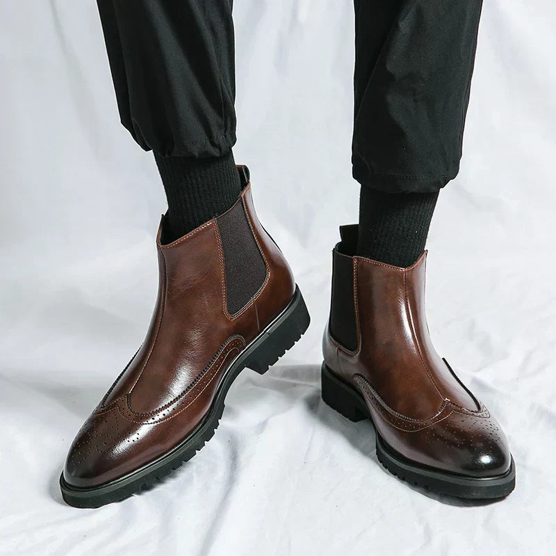 Daniel™ | Bottes chelsea en cuir
