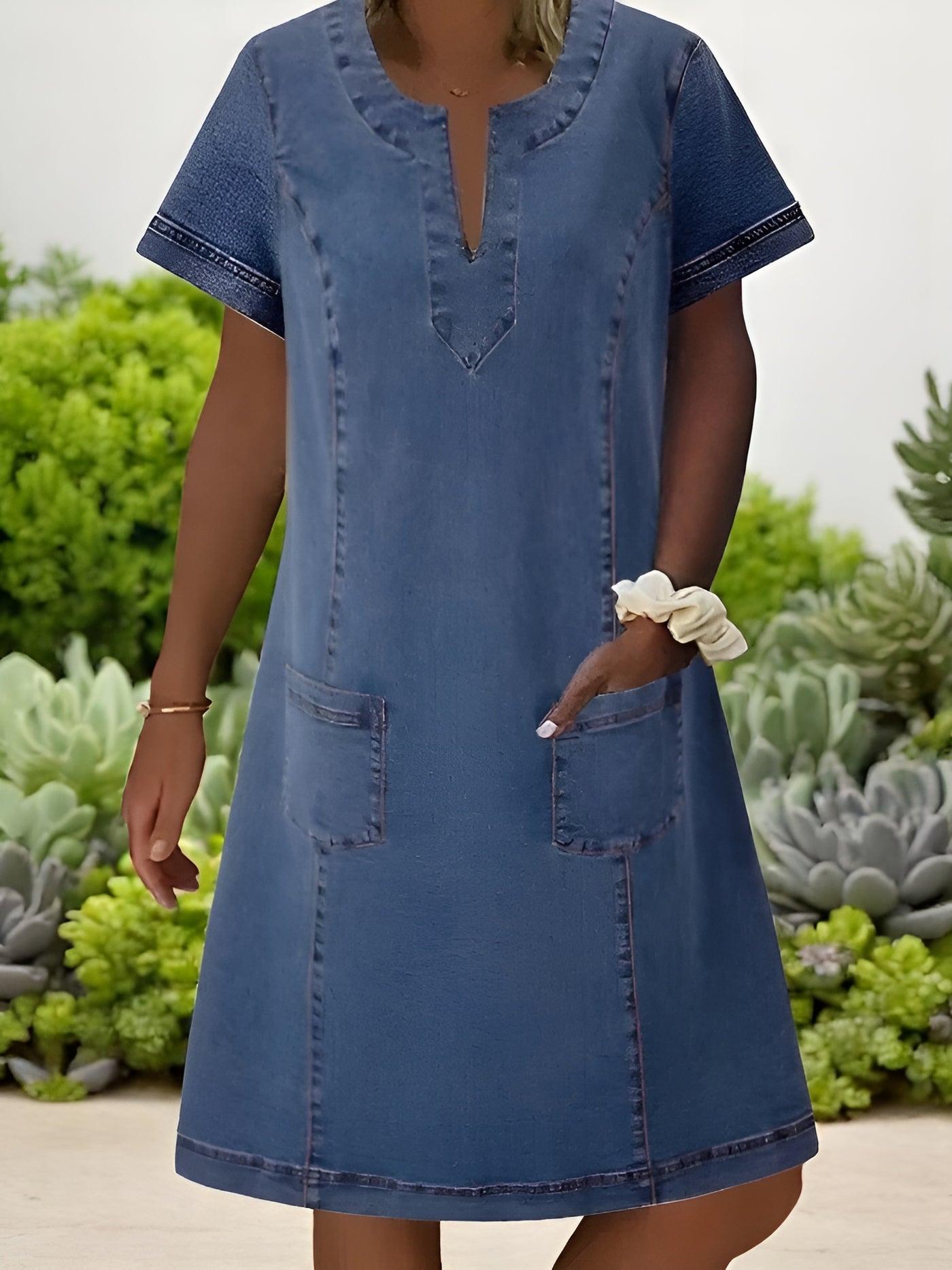 Brindille™ | Robe en Jean Doux pour Femme