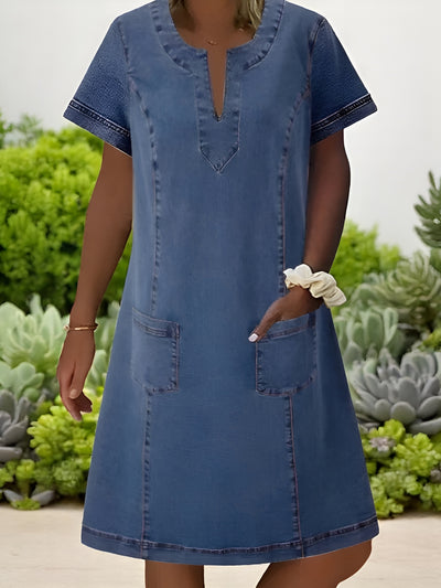 Brindille™ | Robe en Jean Doux pour Femme