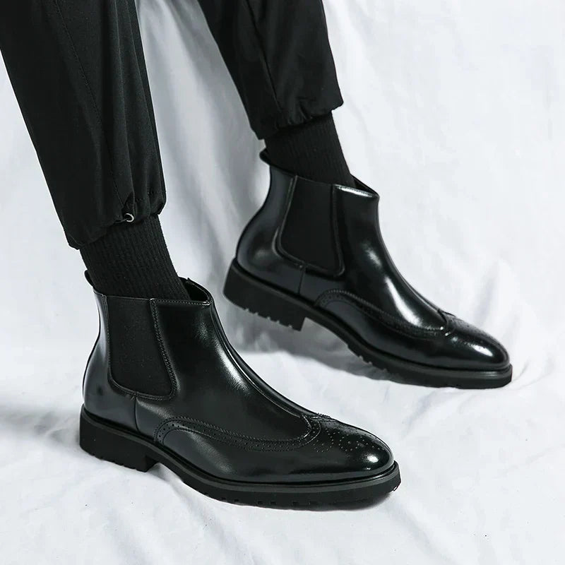 Daniel™ | Bottes chelsea en cuir