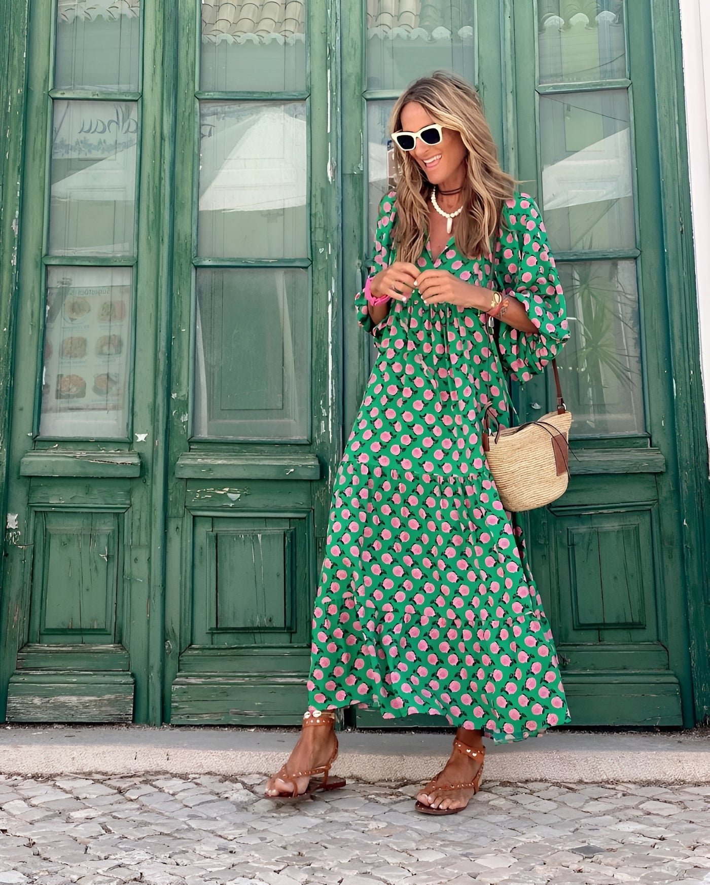 Virginie | Robe longue élégante
