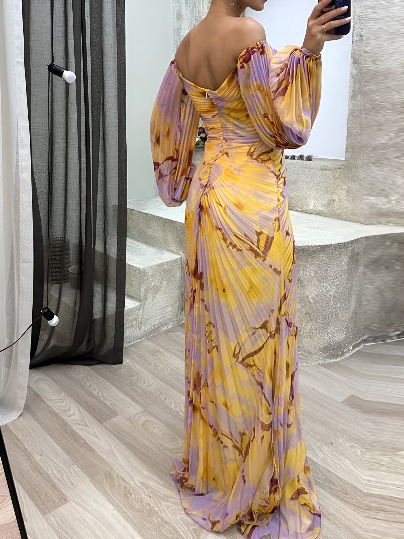 Cécile | Robe élégante à col en V
