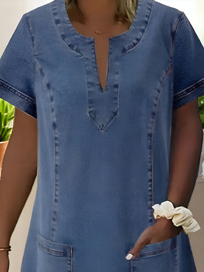 Brindille™ | Robe en Jean Doux pour Femme