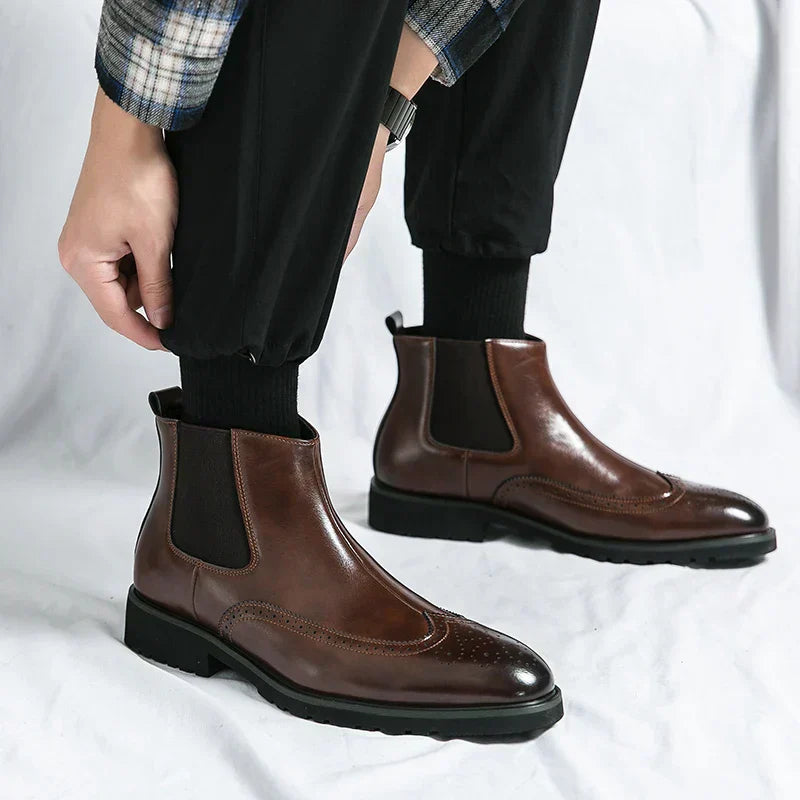 Daniel™ | Bottes chelsea en cuir