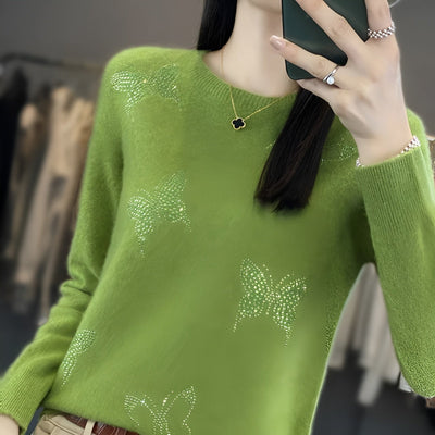 Bella™ | Pull papillon au design luxueux
