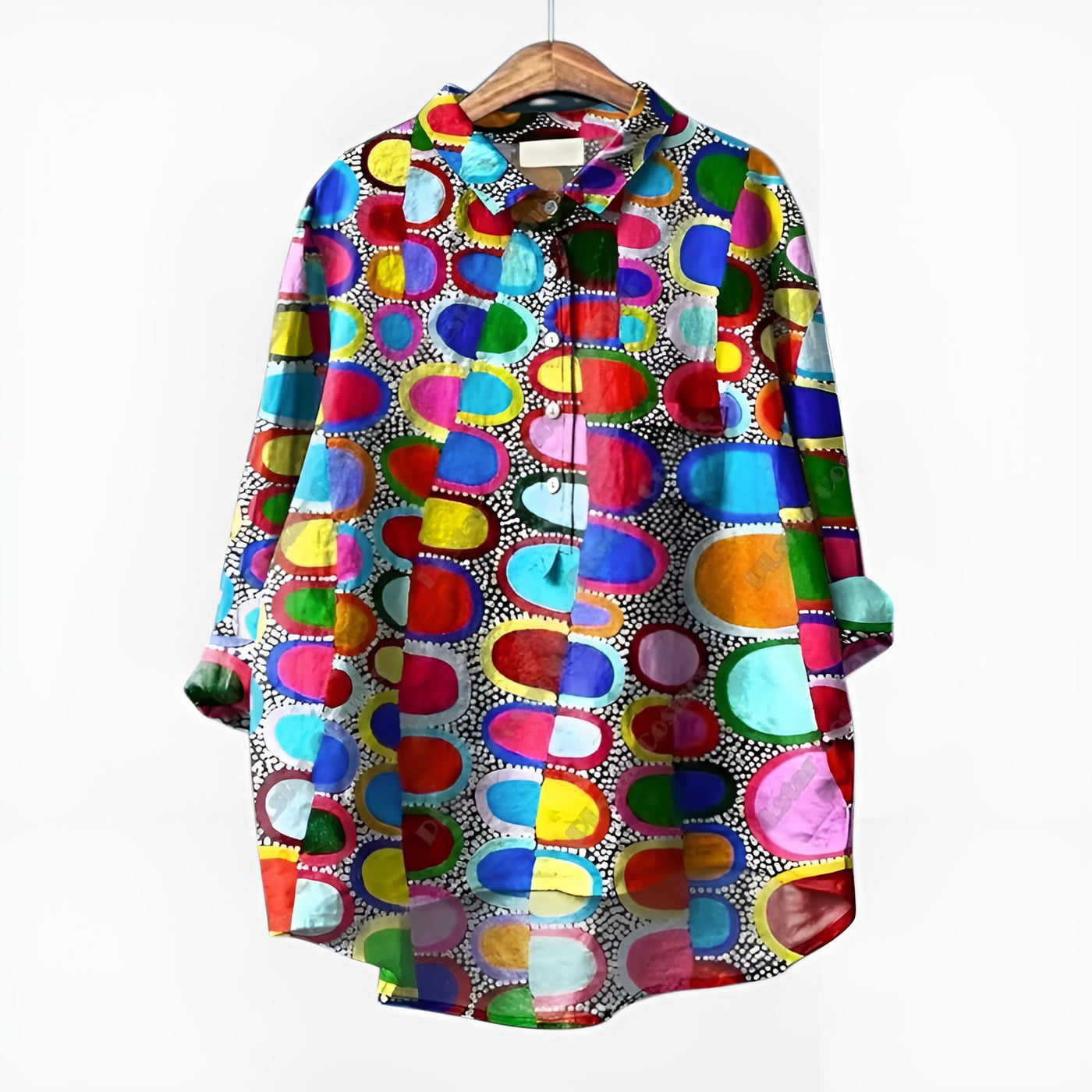 Solenne™ | Blouse Fleurie Oversize