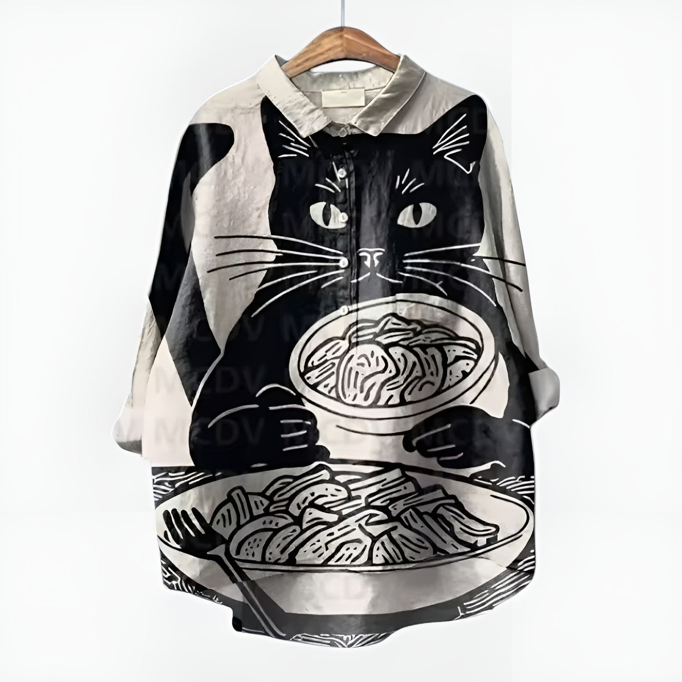 Jade™ | Blouse Féline Aquarelle