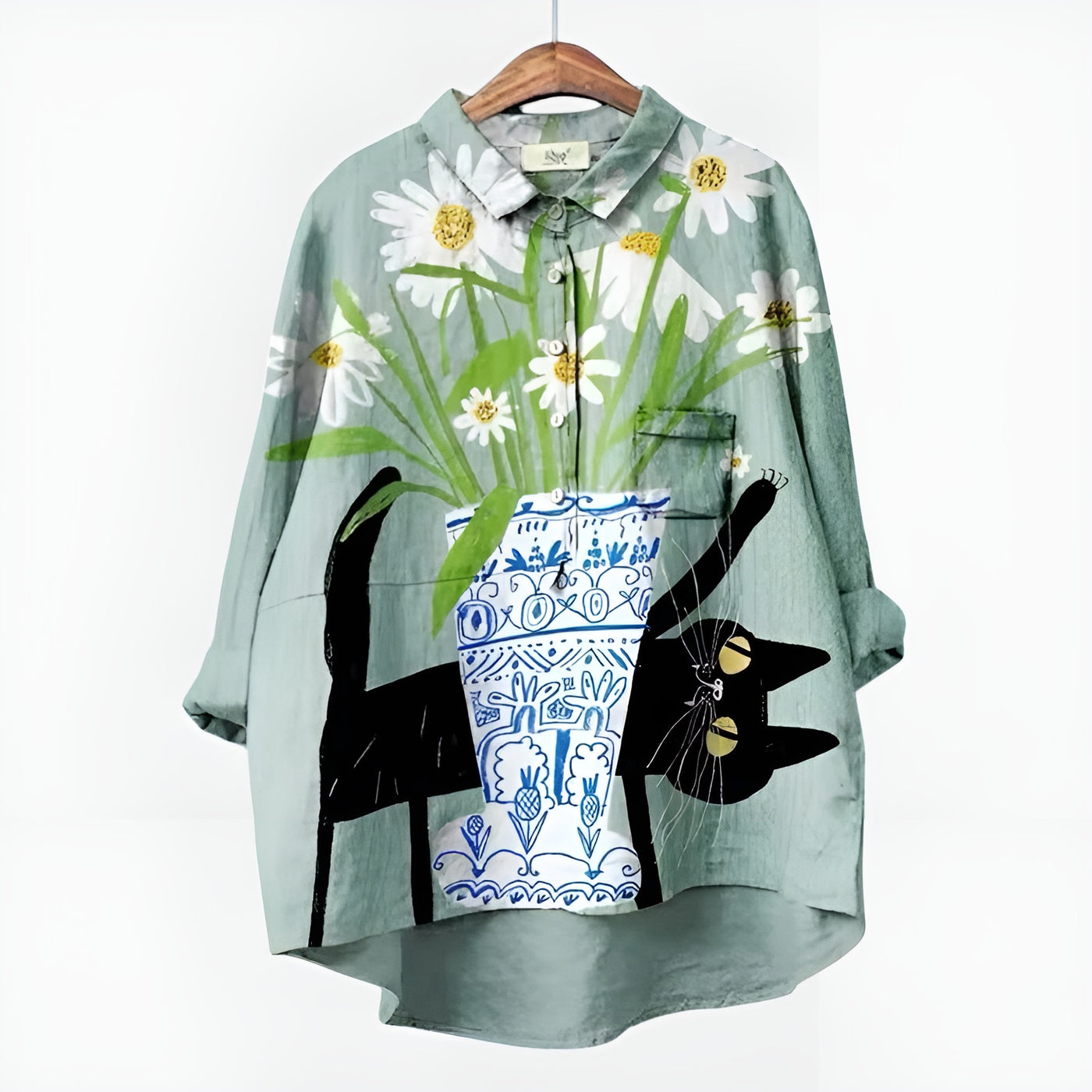 Aveline™ | Chemisier fleuri oversize