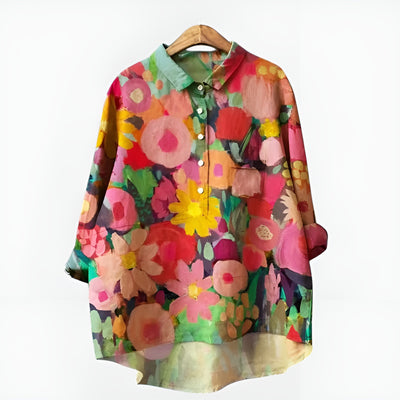 Aveline™ | Chemisier fleuri oversize