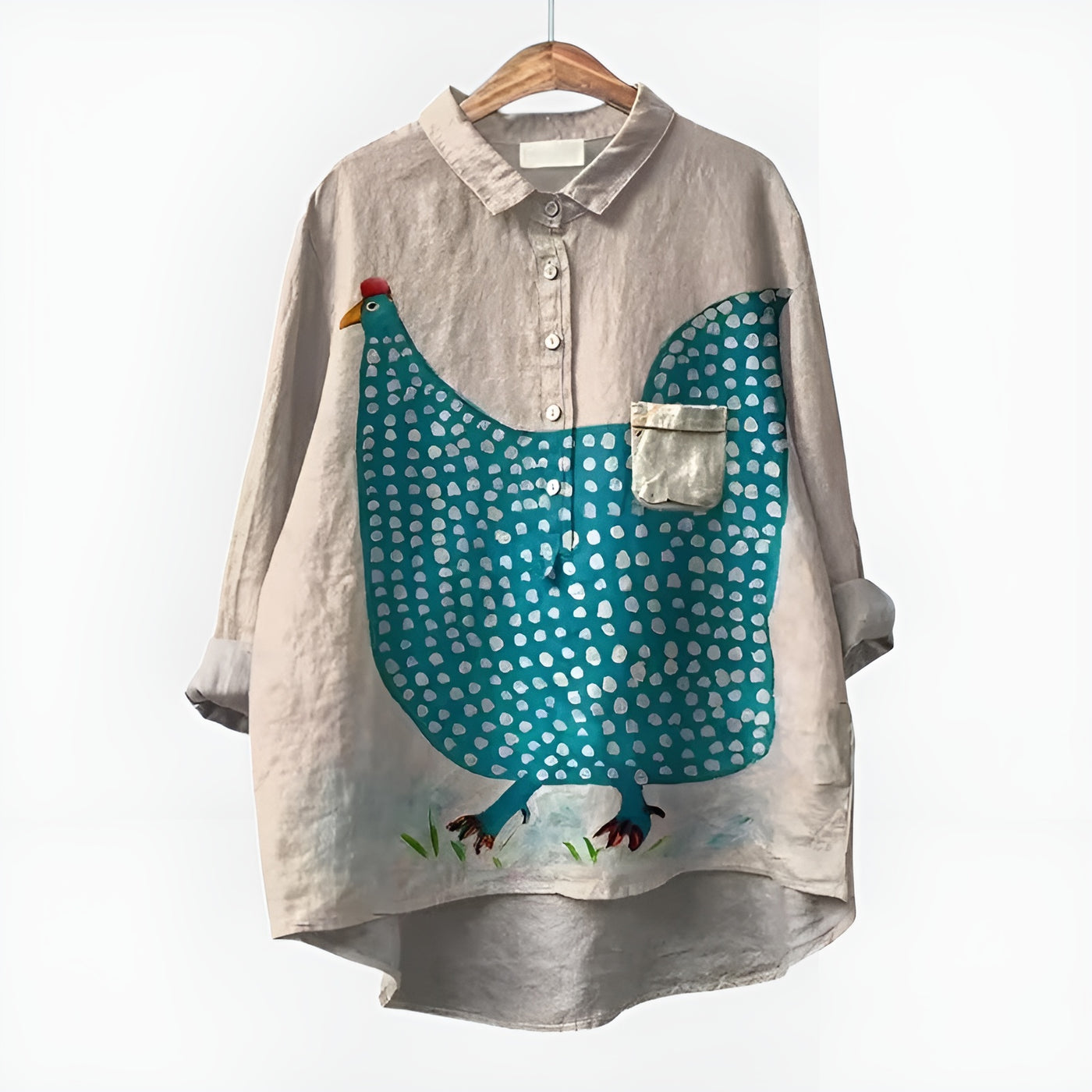 Aveline™ | Chemisier fleuri oversize