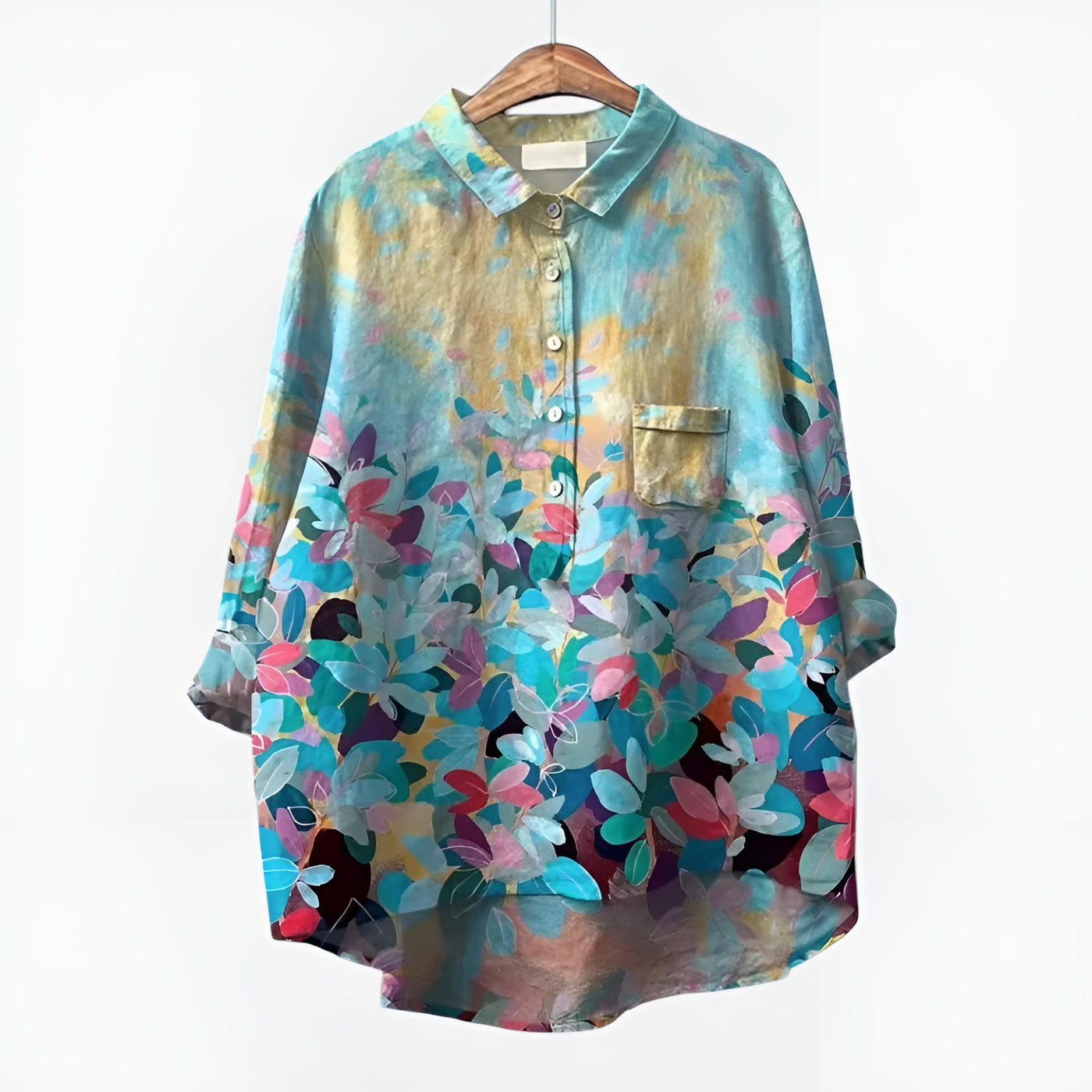 Aveline™ | Chemisier fleuri oversize