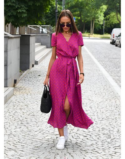Gisèle™ | Robe élégante à col en V
