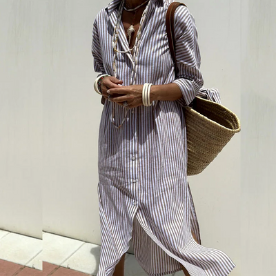 Adèle | Robe Chemise Longue