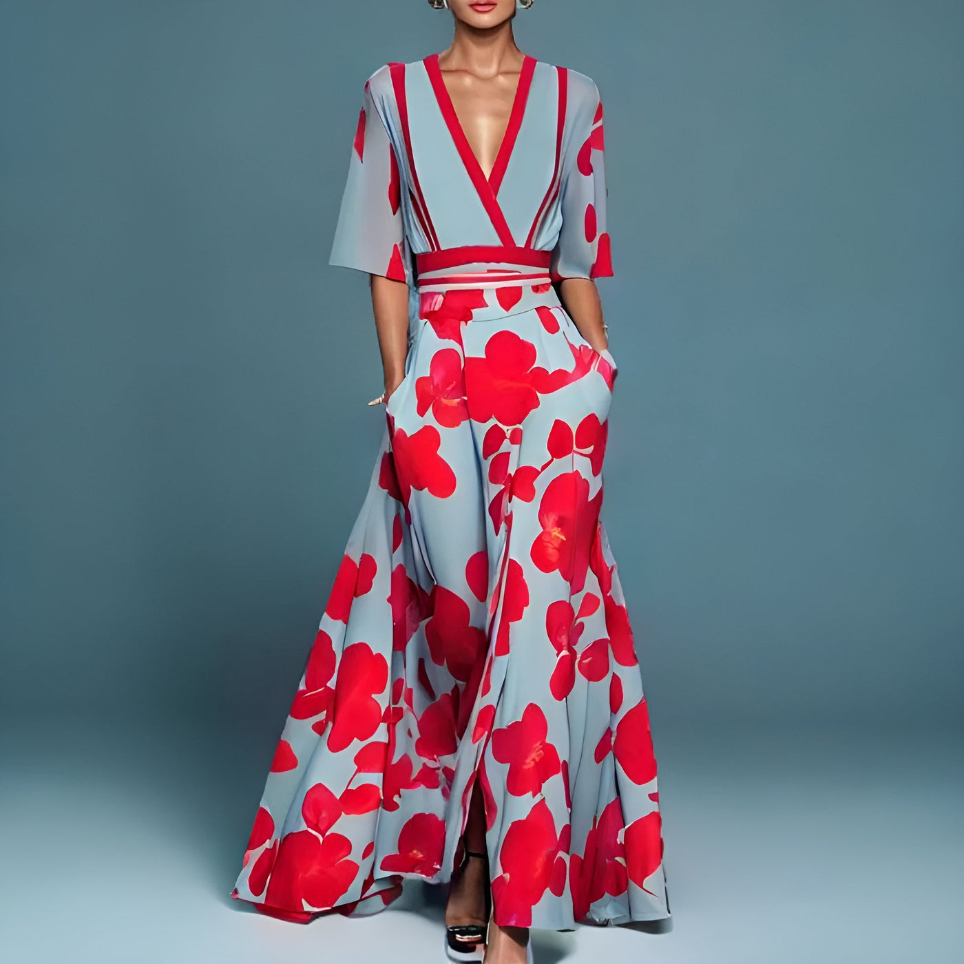Emmanuelle™ | Robe fleurie intemporelle