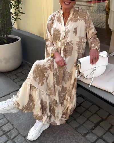 Liana™ | Robe longue fleurie