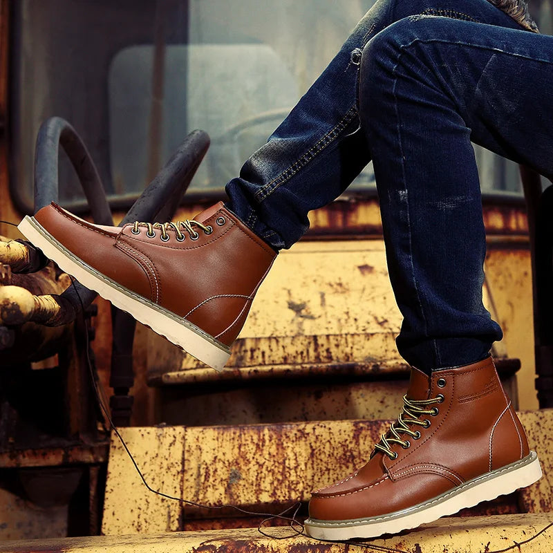 Matias™ | Bottes d'hiver en cuir