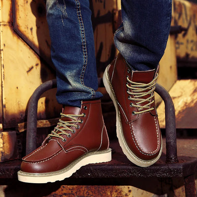 Matias™ | Bottes d'hiver en cuir