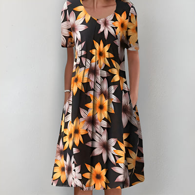 Gabrielle™ | Robe fleurie classique