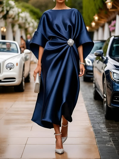 Juliette™ | Robe longue élégante en satin