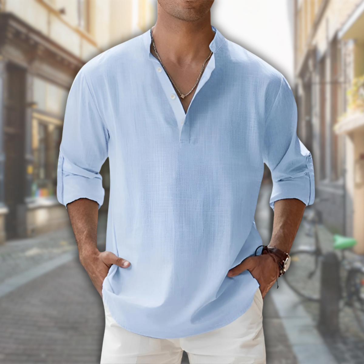 Antoine™ | Chemise en coton Florence
