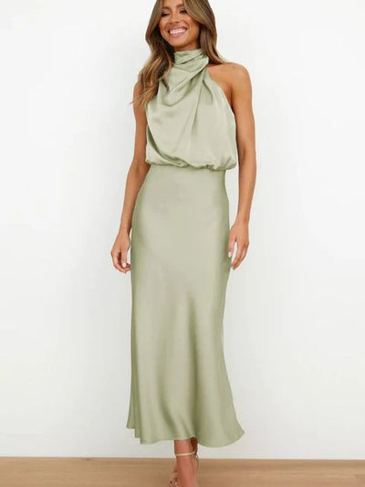Elodie-Rose™ | Robe Midi Épaules Dénudées