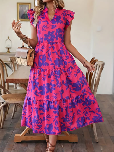 Marine™ | Élégance florale Robe