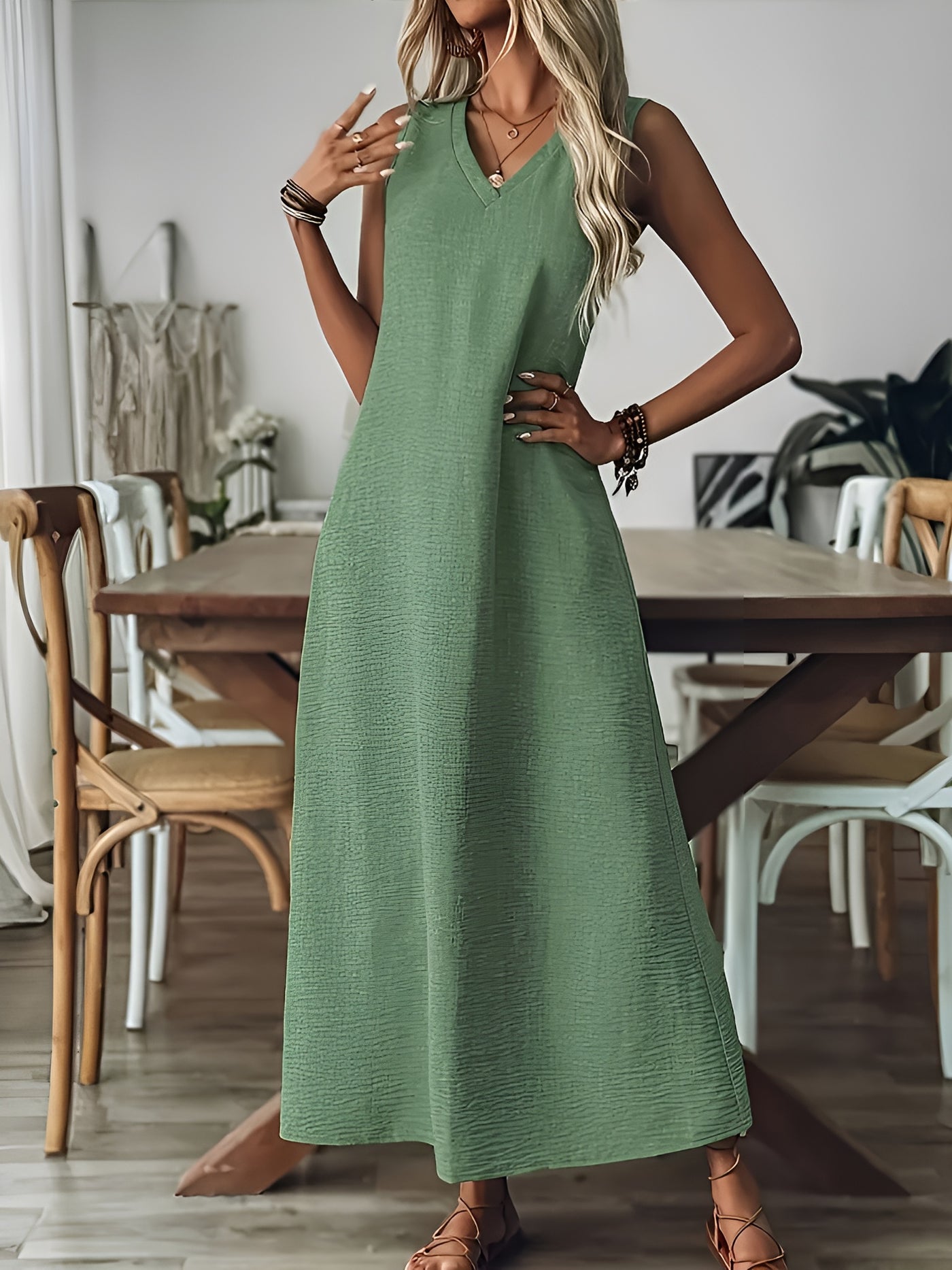 Adele™ | Robe longue décontractée et élégante