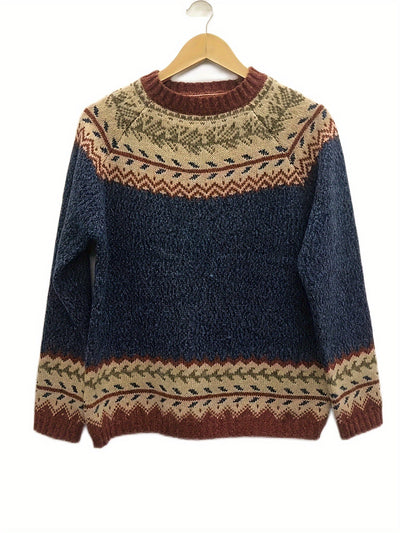 Ebba™ | Pull rond en tricot doux