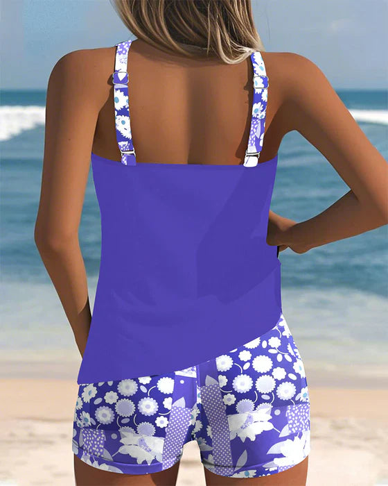 Caroline™ | Maillot de bain sportif avec boxer