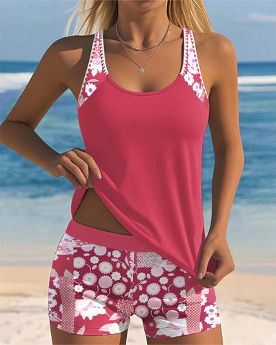 Caroline™ | Maillot de bain sportif avec boxer