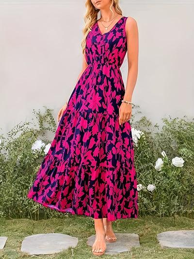 Lili™ | Maxi robe florale élégante