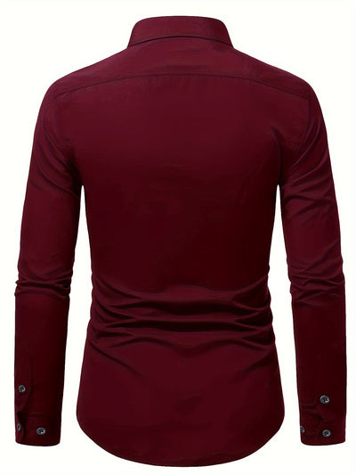 Mikael™ | Chemise noire élégante