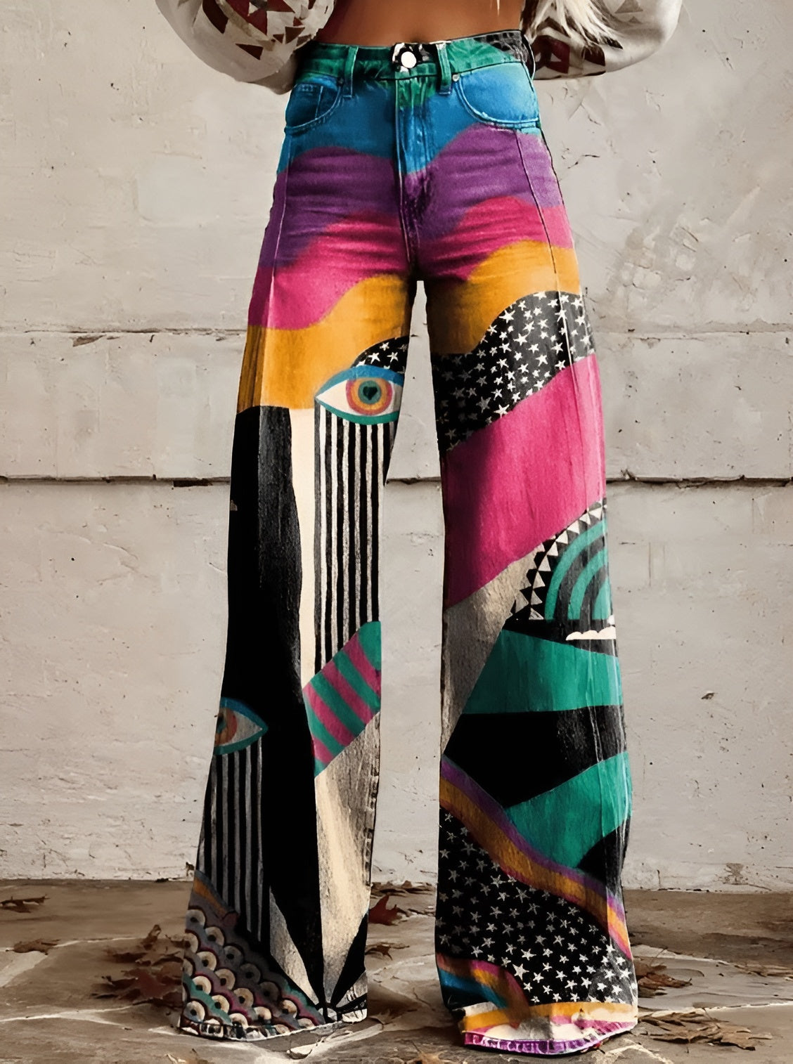 Alix™ | Pantalon bohème vintage