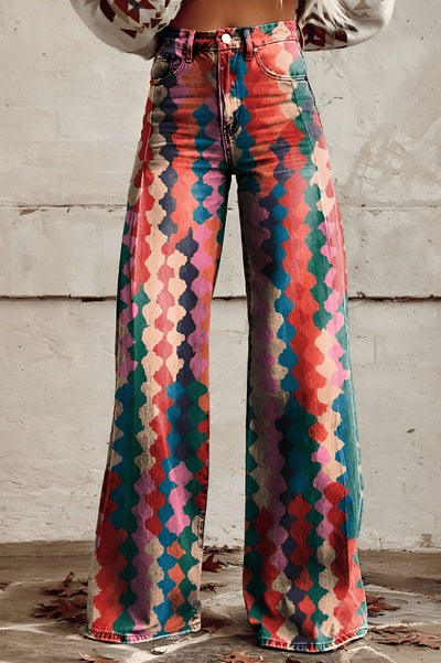 Mya™ | Pantalon bohème vintage