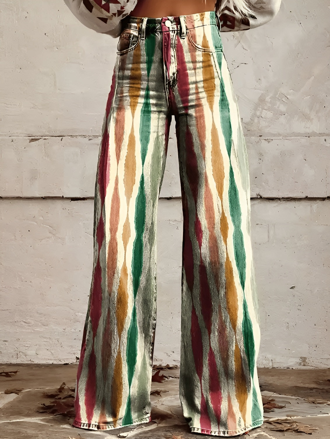 Adèle™ | Pantalon bohème vintage