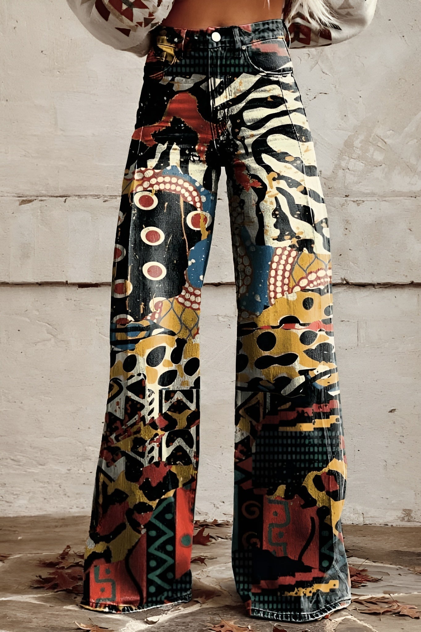 Amélie™ | Pantalon bohème vintage