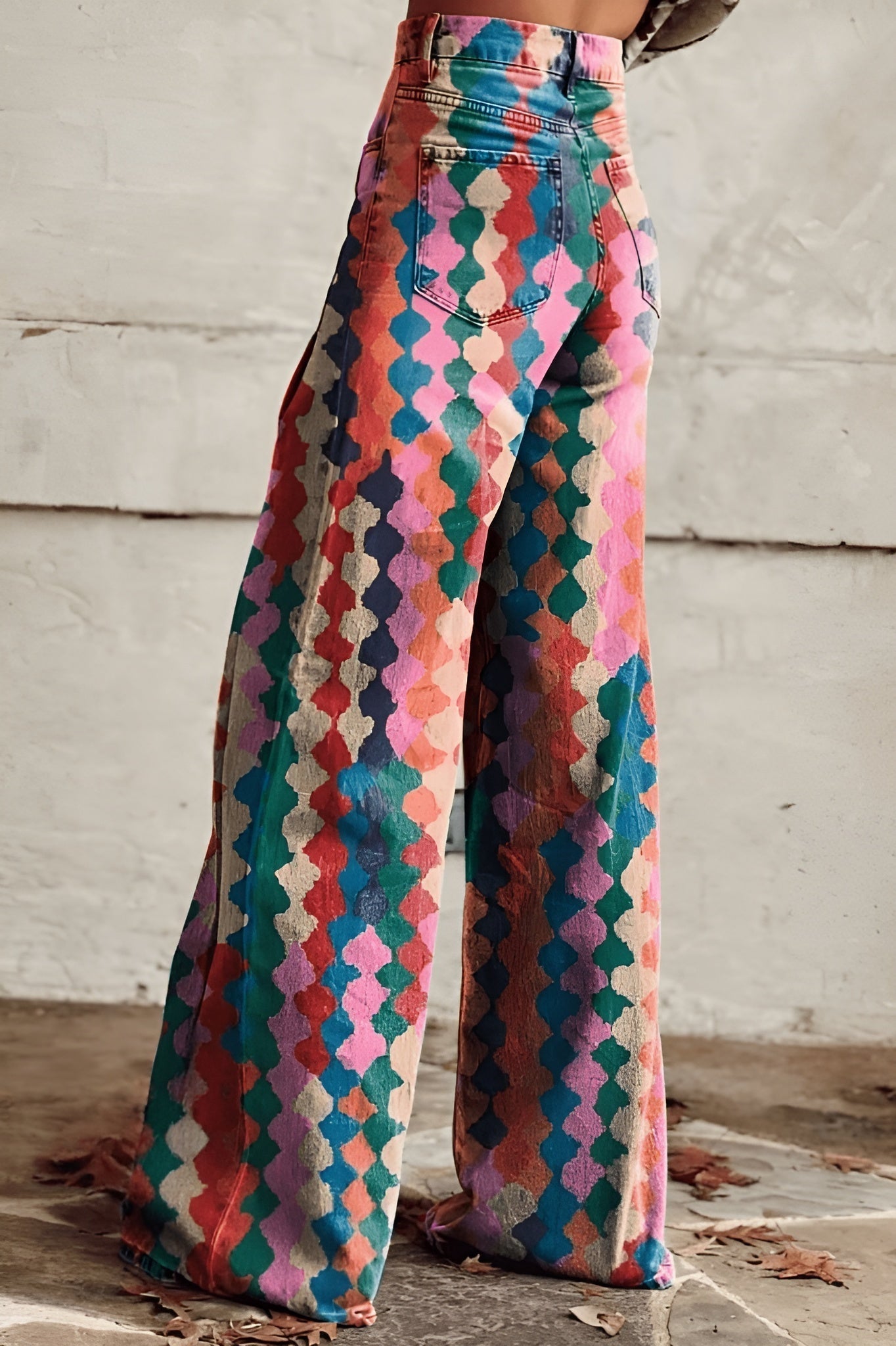 Mya™ | Pantalon bohème vintage