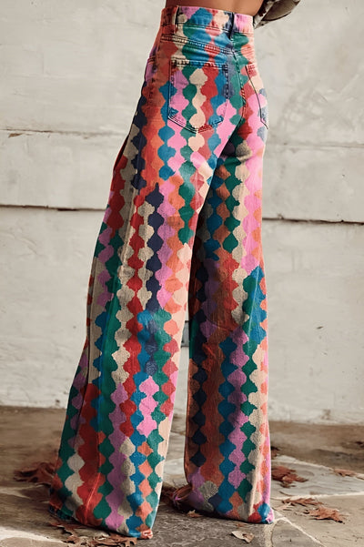 Mya™ | Pantalon bohème vintage
