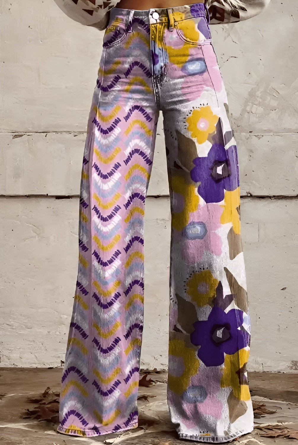 Christine™ | Pantalon bohème vintage