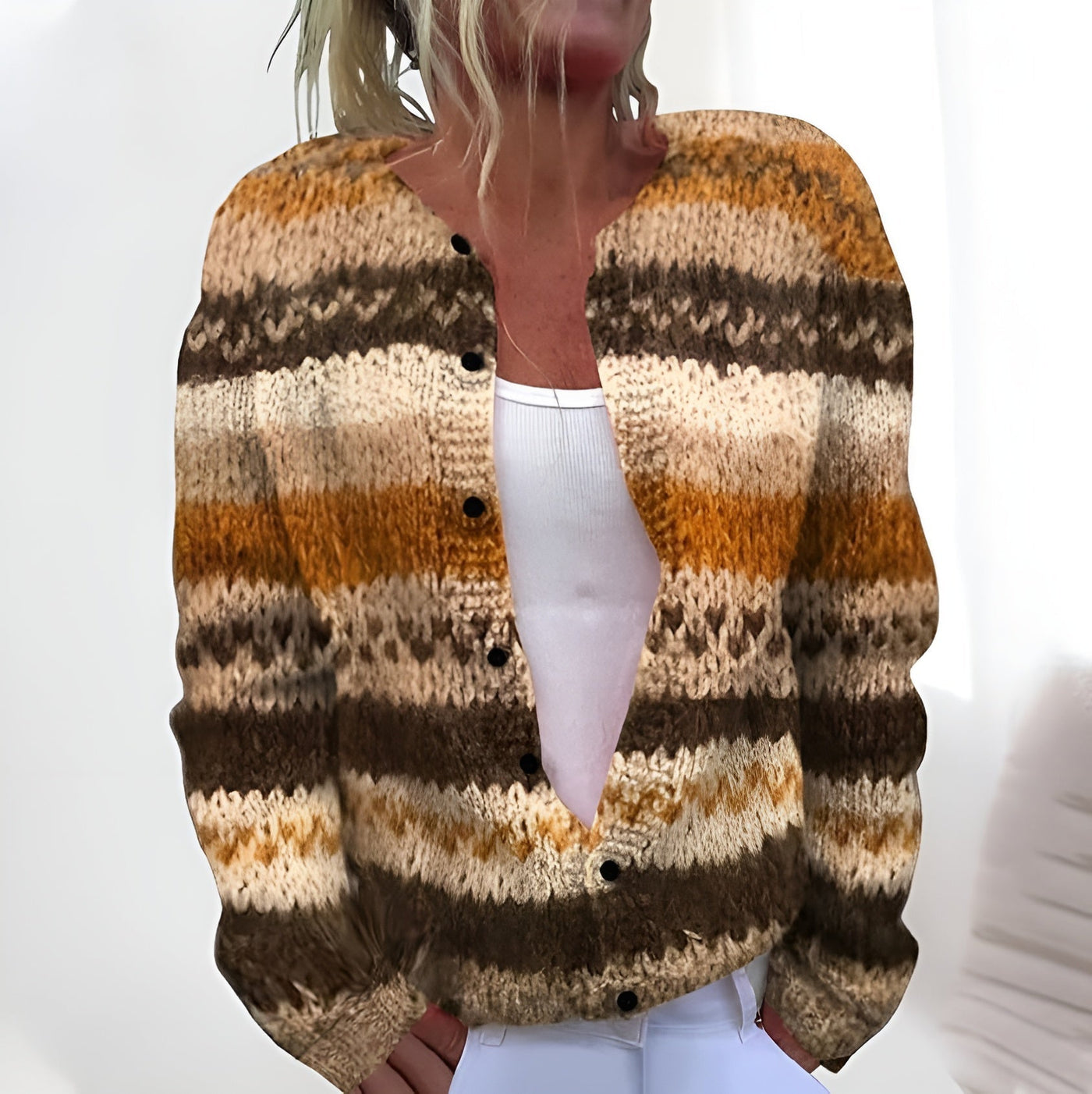 Karolina™ | Gilet marron