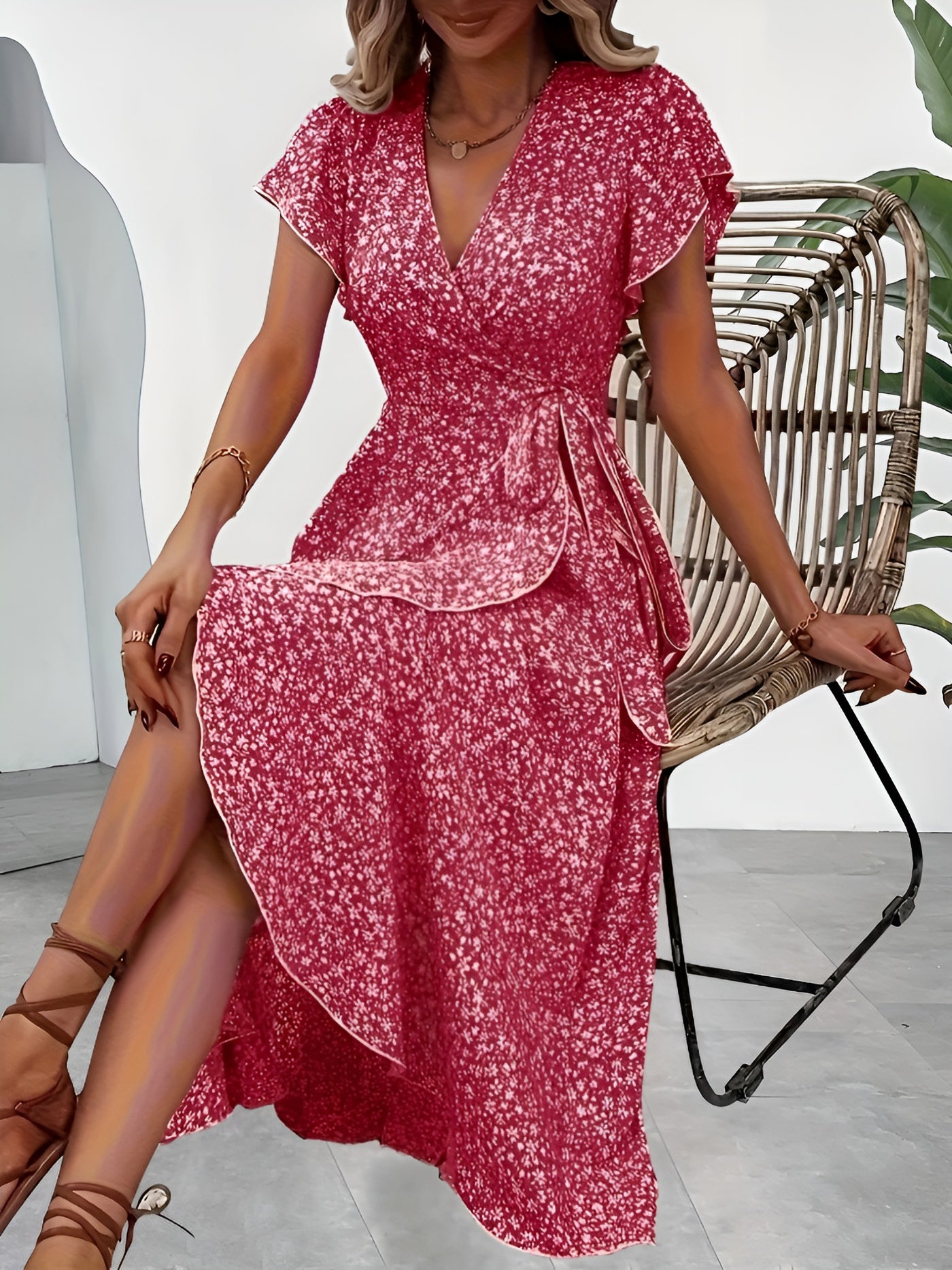 Valentine™ | Robe fleurie élégante